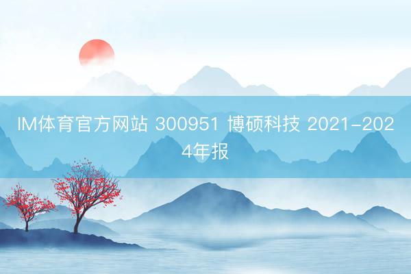 IM体育官方网站 300951 博硕科技 2021-2024年报